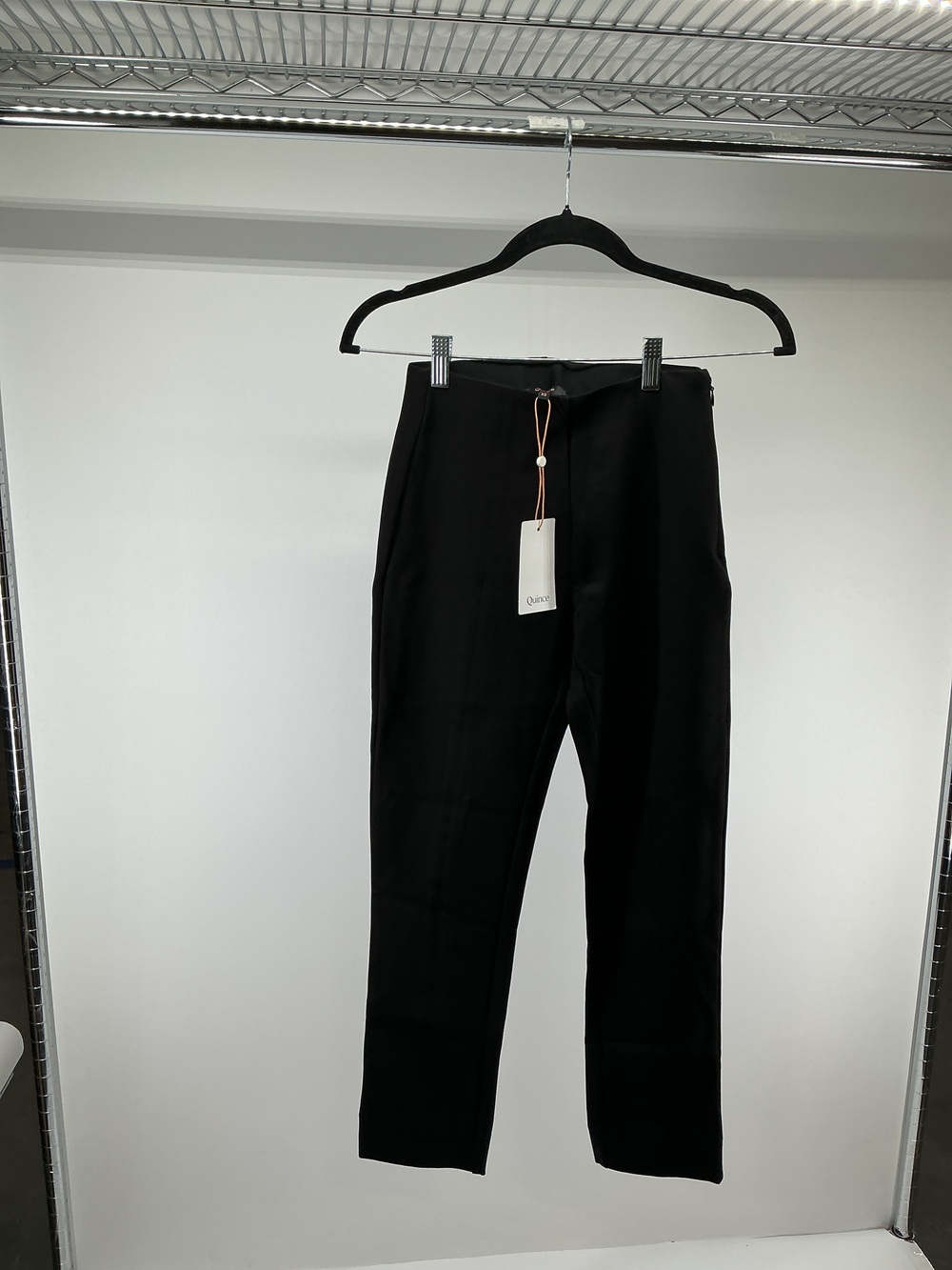 Ultra-Stretch Ponte Pintuck Ankle Pants - 25"